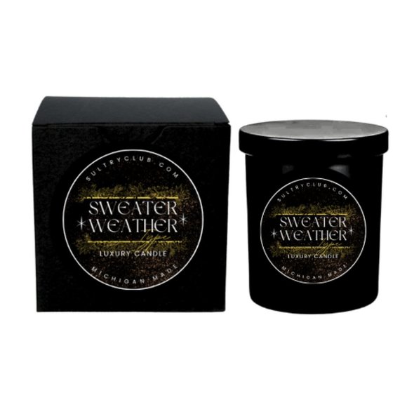 Sweater Weather (OUR VERSION) LUXURY CANDLE - Picture 2 of 3